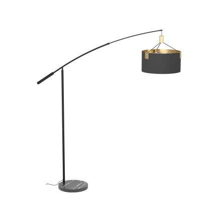 Eglo - Podna lampa 3xE27/40W/230V crna/zlatna