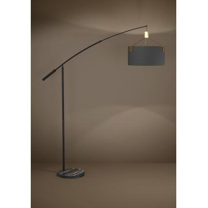 Eglo - Podna lampa 3xE27/40W/230V crna/zlatna
