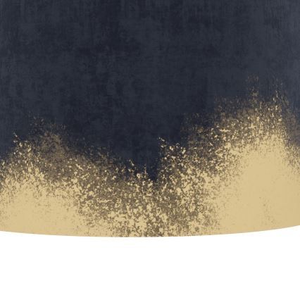 Eglo - Luster na sajli 1xE27/40W/230V pr. 53 cm plava/zlatna