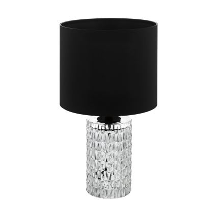 Eglo - Stolna lampa 1xE27/40W/230V crna