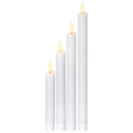 Eglo 410026 - SET 4x LED Svijeća FLAMME LED/1xAAA bijela