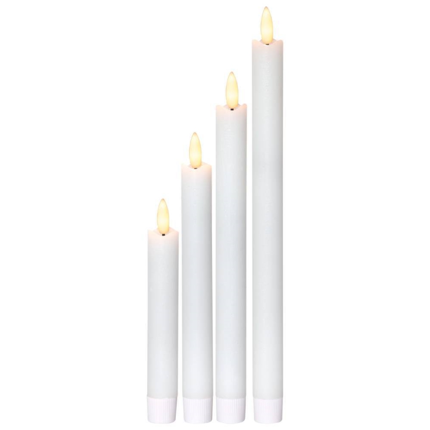 Eglo 410026 - SET 4x LED Svijeća FLAMME LED/1xAAA bijela