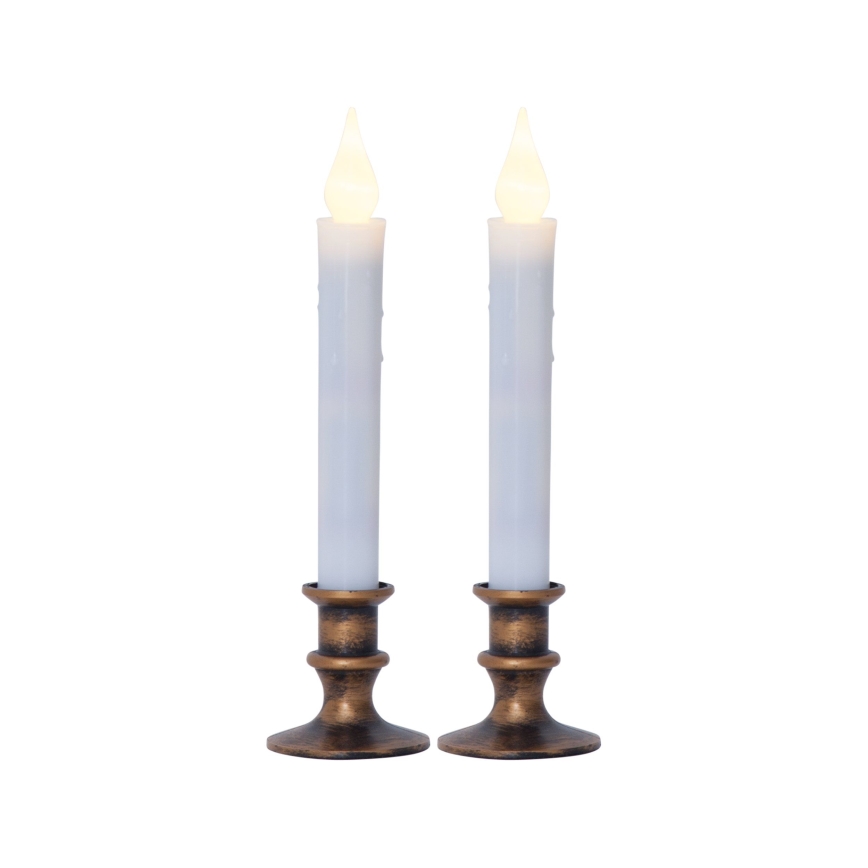 Eglo 410029 - KOMPLET 2x LED svijeća LED/1xAA topla bijela