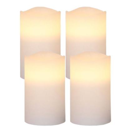 Eglo - SET od 4 LED božićnih dekoracija LED/0,066W/3xAAA bijela