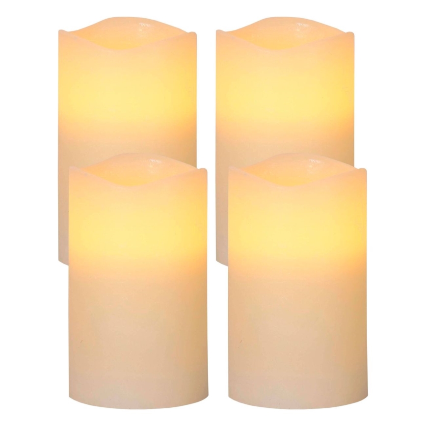 Eglo - SET 4x LED Božićna dekoracija 1xLED/0,066W/3xAAA bež