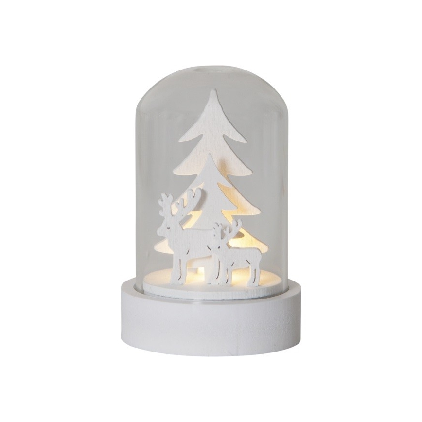 Eglo - SET 3x LED Božična dekoracija 1xLED/0,06W/1xCR2032 bijela