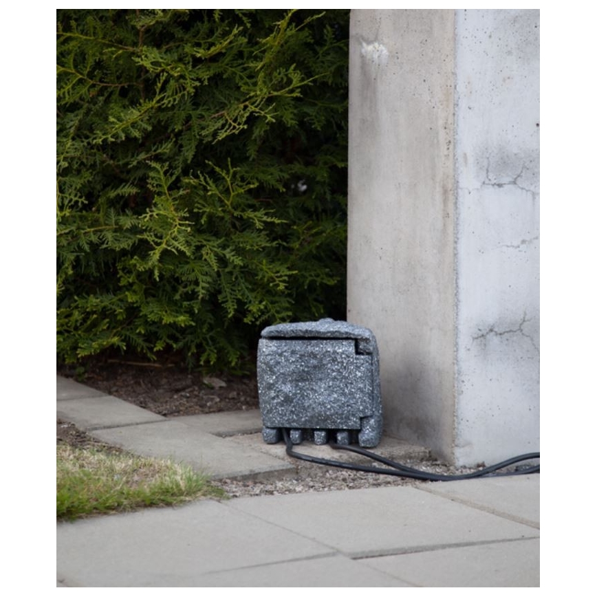 Eglo - Vanjski produžni kabel s 4 utičnice 3680W/230V IP44