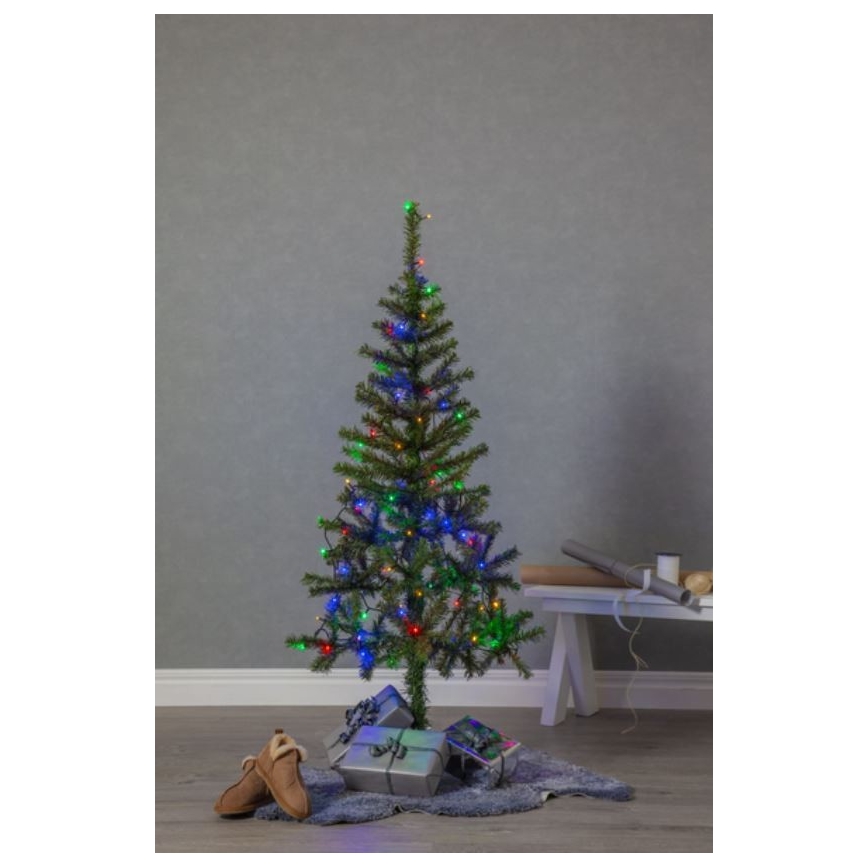 Eglo - LED Vanjske božićne lampice 80xLED 8m IP44 multicolor