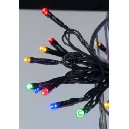 Eglo - LED vanjski svjetlosni niz 80xLED 8 m IP44 višebojno