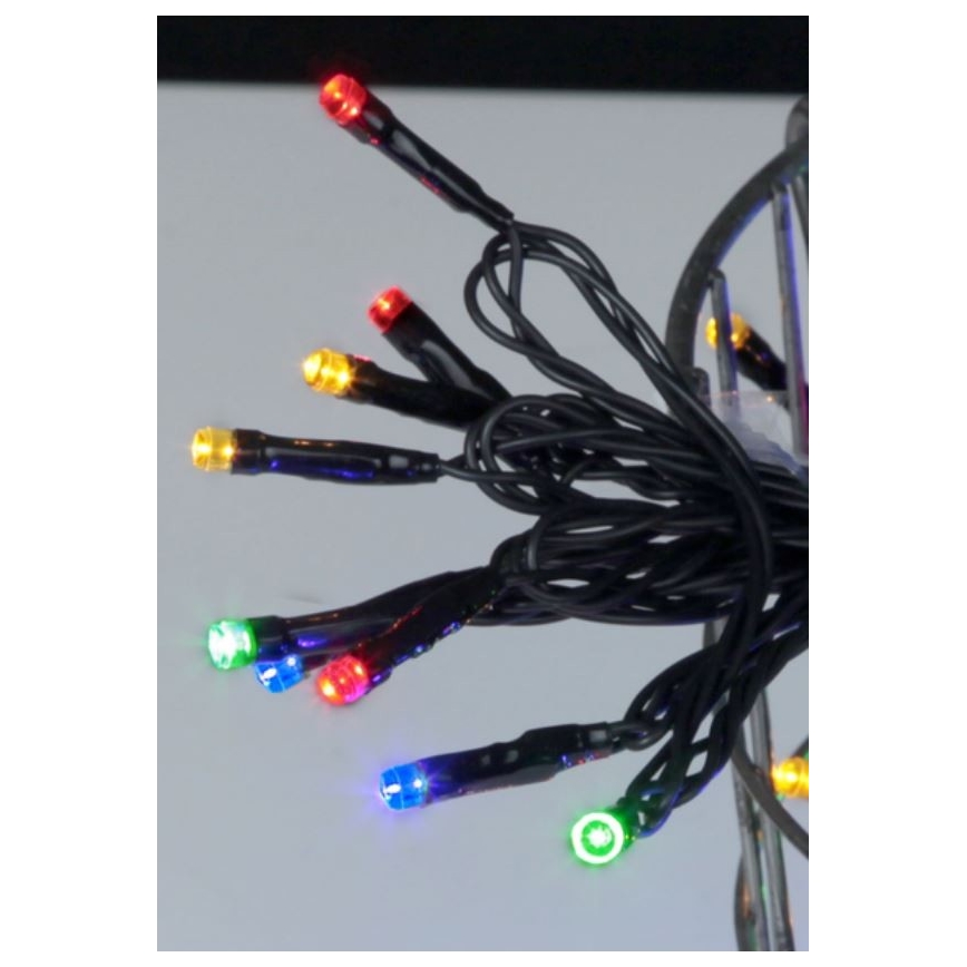 Eglo - LED vanjski svjetlosni niz 80xLED 8 m IP44 višebojno