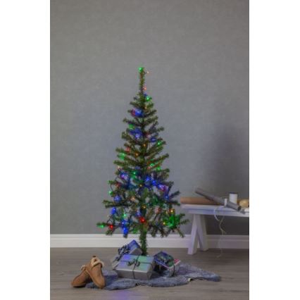 Eglo - LED vanjski svjetlosni niz 80xLED 8 m IP44 višebojno