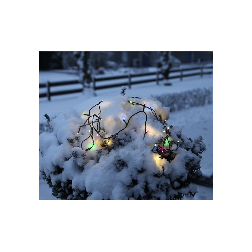 Eglo - LED vanjski  lanac 160xLED 26m IP44 višebojni