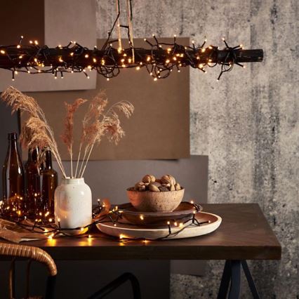 Eglo - LED vanjski lanac 1200xLED 29m IP44 topla bijela