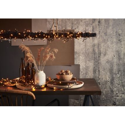 Eglo - LED Vanjske božićne lampice 180xLED 17,6m IP44 topla bijela