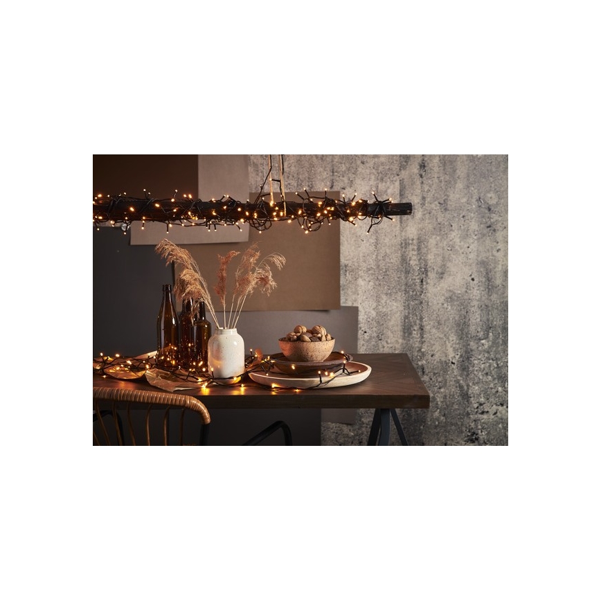 Eglo - LED Vanjske božićne lampice 180xLED 17,6m IP44 topla bijela