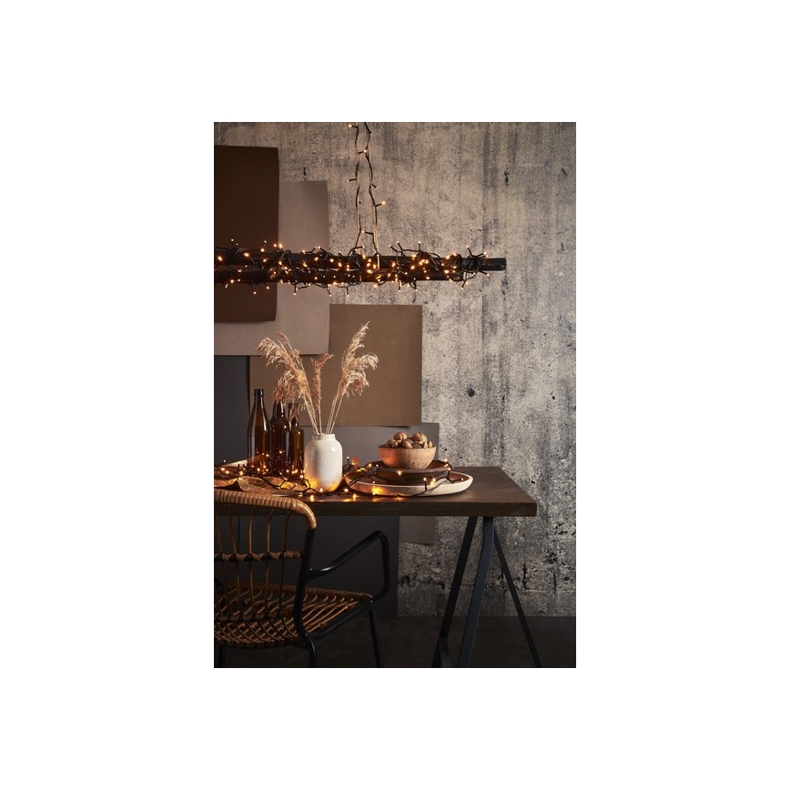 Eglo - LED Vanjske božićne lampice 180xLED 17,6m IP44 topla bijela