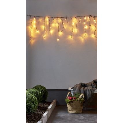 Eglo - LED Vanjske božićne lampice 240xLED 5,9m topla bijela IP44