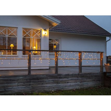Eglo 410824 - LED Vanjske božićne lampice 480xLED/17x0,55m IP44 topla bijela