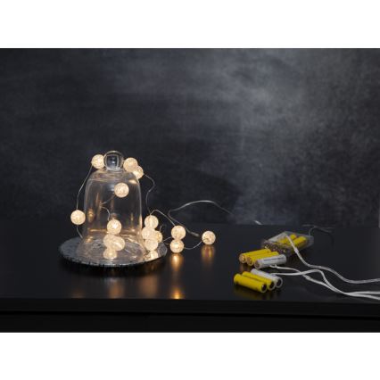 Eglo - LED lanac 15xLED/3xAA 1,4 m