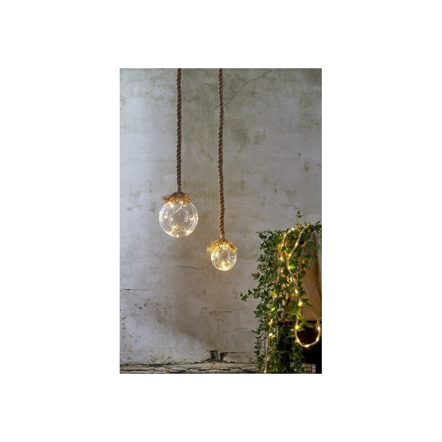 Eglo - LED Božićna dekoracija 15xLED/0,06W/3xAA
