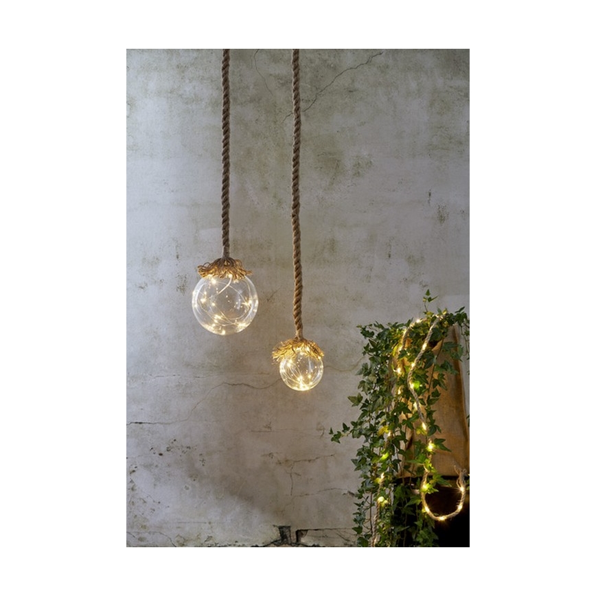 Eglo - LED Božićna dekoracija 15xLED/0,06W/3xAA