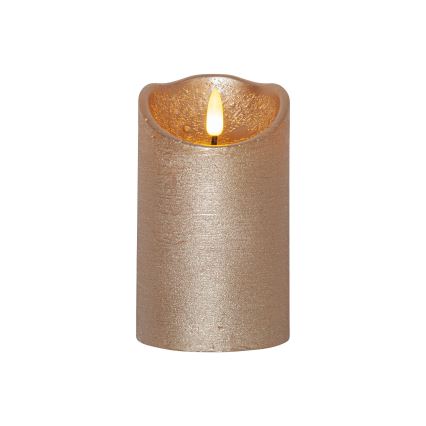 Eglo 411499 - LED svijeća FLAMME RUSTIC LED/2xAA zlatna
