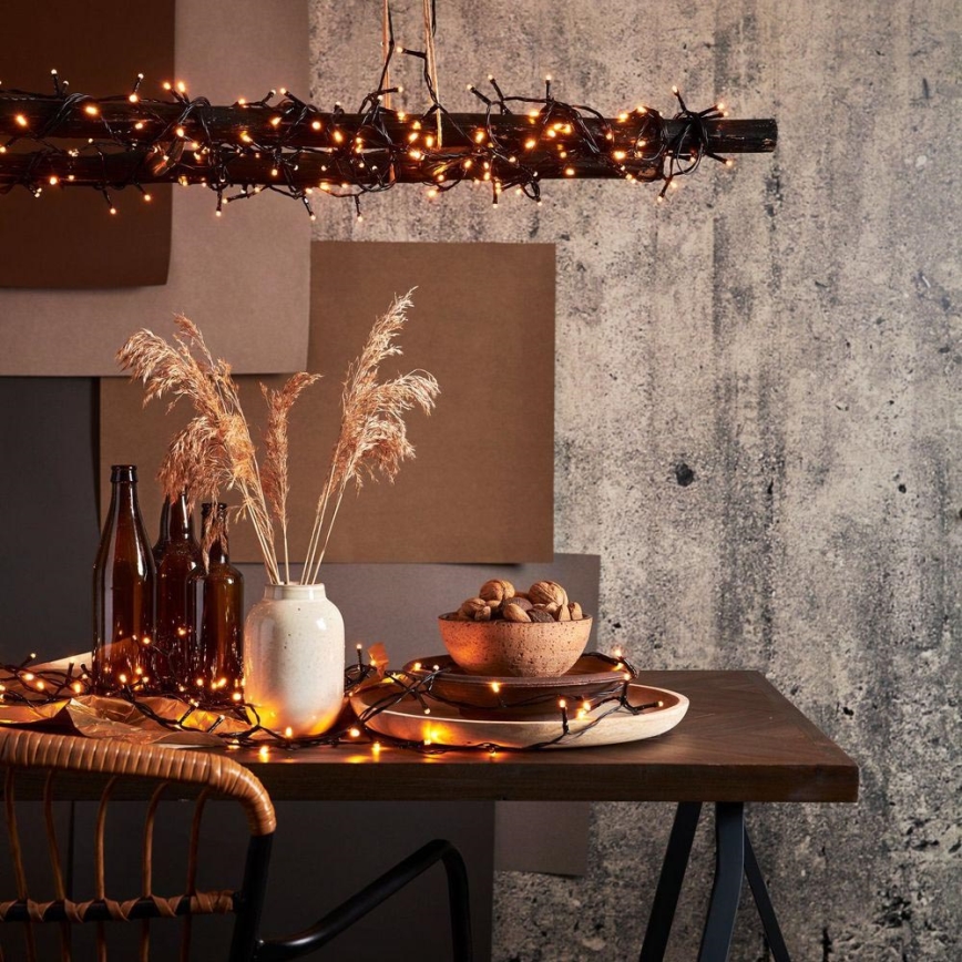 Eglo - LED vanjski božićni niz 1200 LED, 29 m, IP44, topla bijela