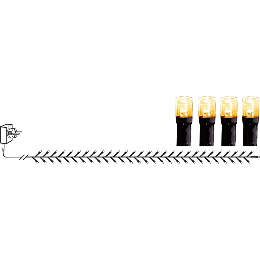 Eglo - LED vanjski božićni niz 1200 LED, 29 m, IP44, topla bijela