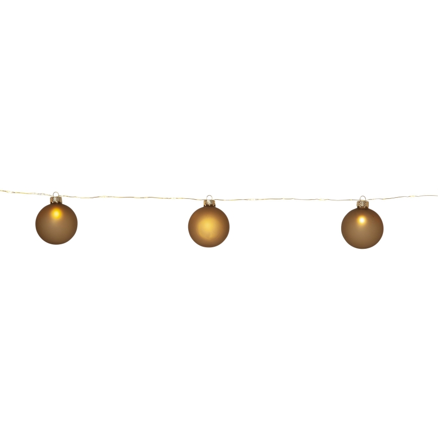 Eglo 411557 - lanac BLISS 22xLED/3xAA 2,6m topla bijela