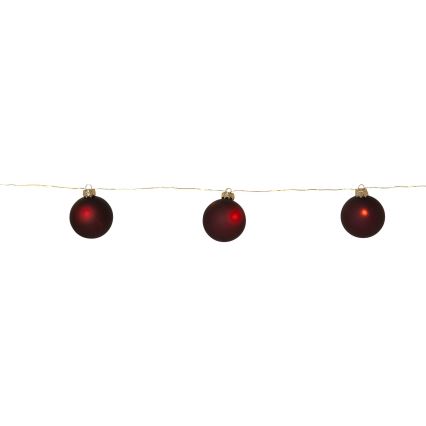 Eglo 411559 - svjetleći lanac BLISS 22xLED/3xAA 2,6m topla bijela