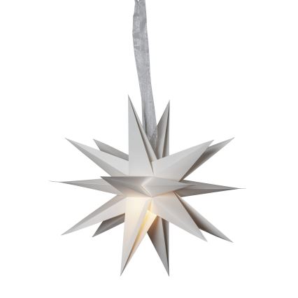 Eglo 411565 - Božićna dekoracija DECEMBER zvijezda 35 cm siva