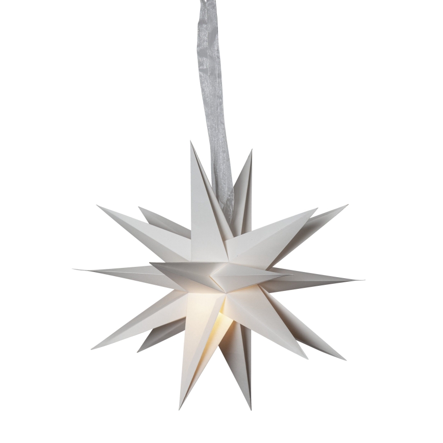 Eglo 411565 - Božićna dekoracija DECEMBER zvijezda 35 cm siva