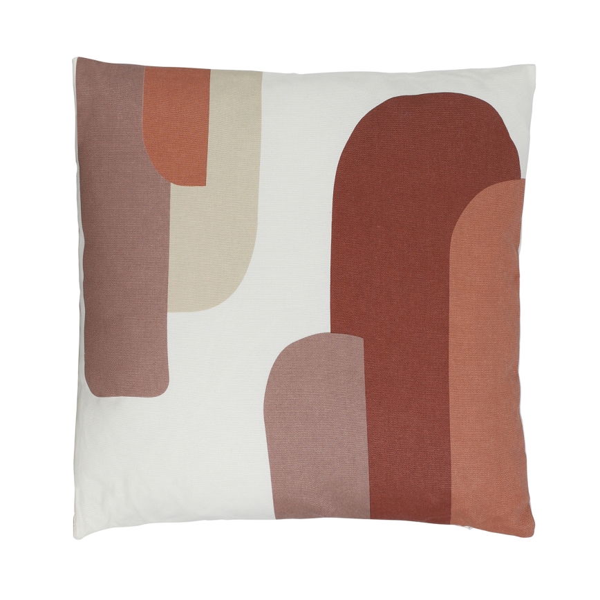Eglo 420007 - Dekorativni jastuk CHEVERY 45x45 cm bijela/crvena