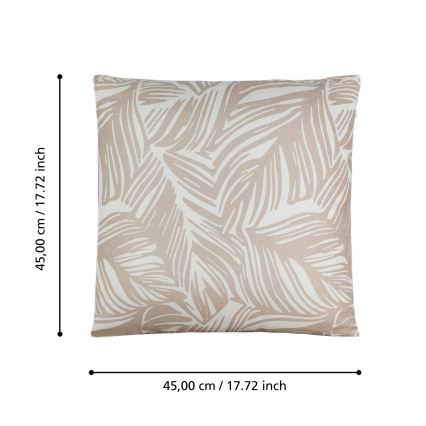 Eglo 420011 - Dekorativni jastuk CHEVERY 45x45 cm bež