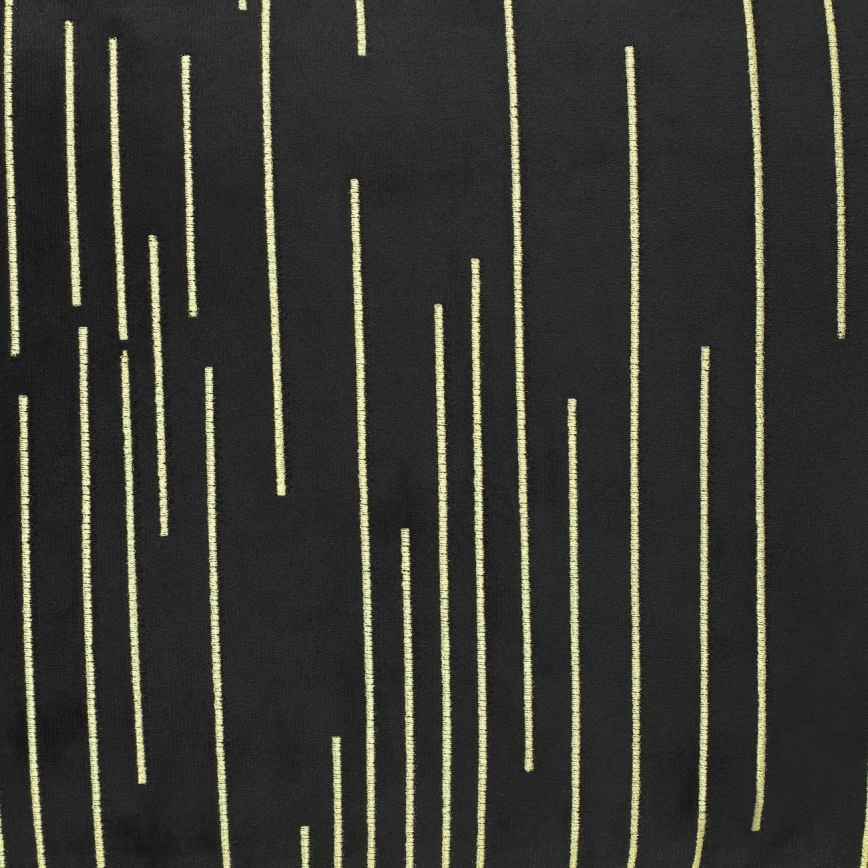 Eglo - Dekorativni jastuk 30x50 cm crna/zlatna