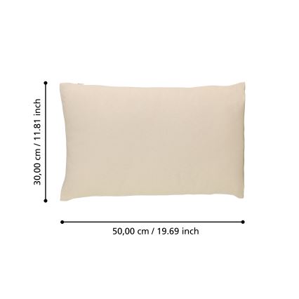 Eglo 420021 - Dekorativni jastuk ILES 30x50 cm bež