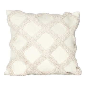 Eglo 420058 - Dekorativni jastuk CHEVERY 45x45 cm krem boje