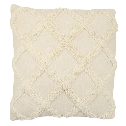 Eglo 420058 - Dekorativni jastuk CHEVERY 45x45 cm krem boje