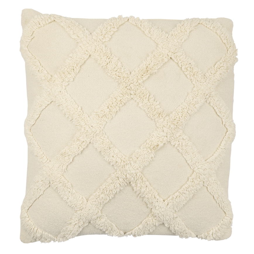 Eglo 420058 - Dekorativni jastuk CHEVERY 45x45 cm krem boje