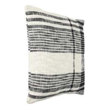Eglo 420061 - Dekorativni jastuk CHEVERY 45x45 cm krem/crna