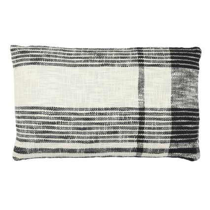Eglo 420062 - Dekorativni jastuk CHEVERY 30x50 cm krem/crna