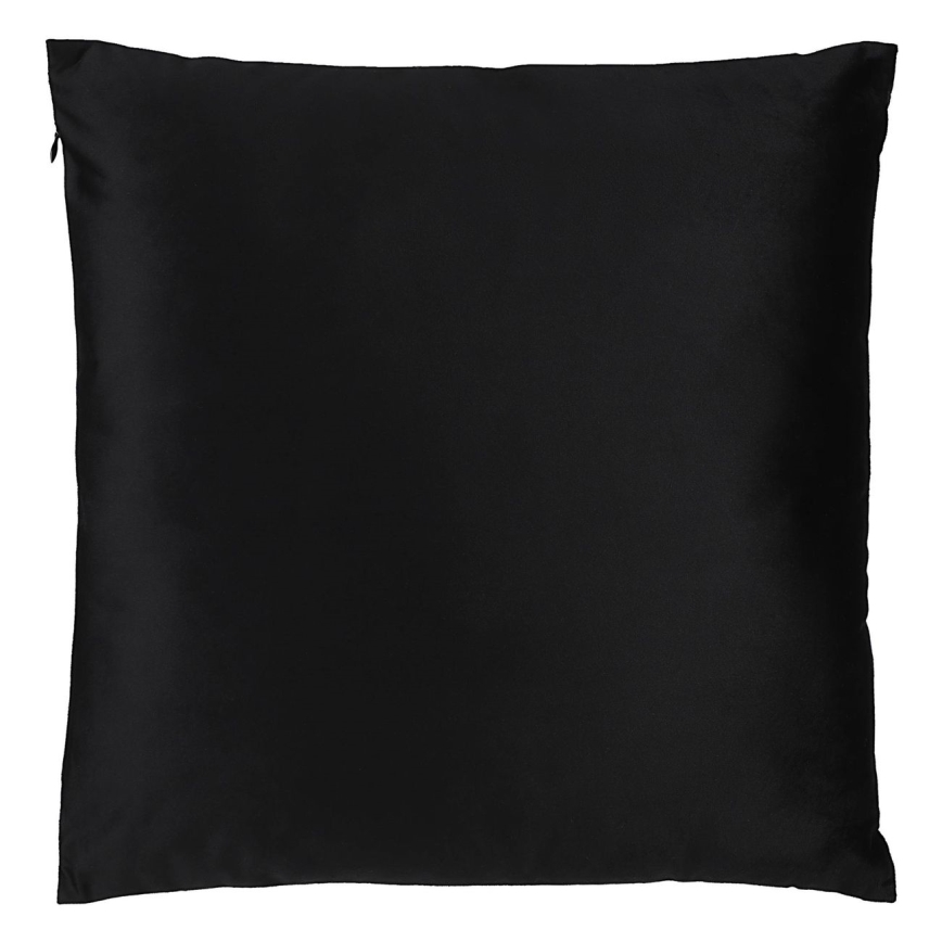 Eglo - Dekorativni jastuk 45x45 cm crna/srebrna