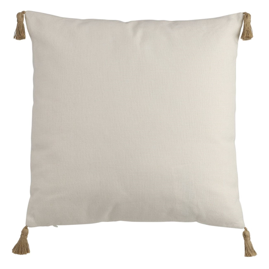 Eglo 420097 - Dekorativni jastuk CHEVERY 45x45 cm bež/smeđi