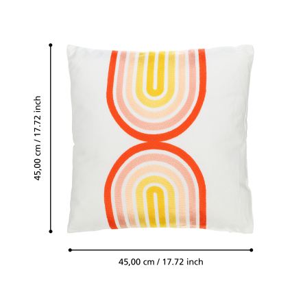 Eglo 420237 - Dekorativni jastuk BERHALA 45x45 cm, šaren