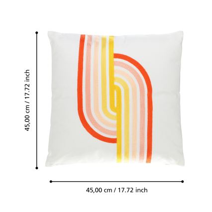 Eglo 420239 - Dekorativni jastuk BERHALA 45x45 cm višebojan