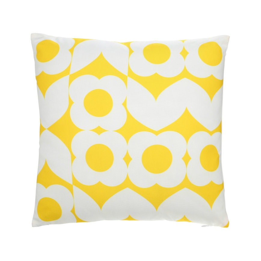 Eglo 420245 - Dekorativni jastuk TSUNAN 45x45 cm žuti