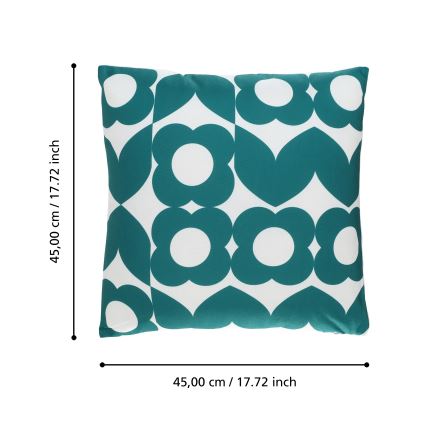 Eglo 420246 - Dekorativni jastuk TSUNAN 45x45 cm, zelene boje