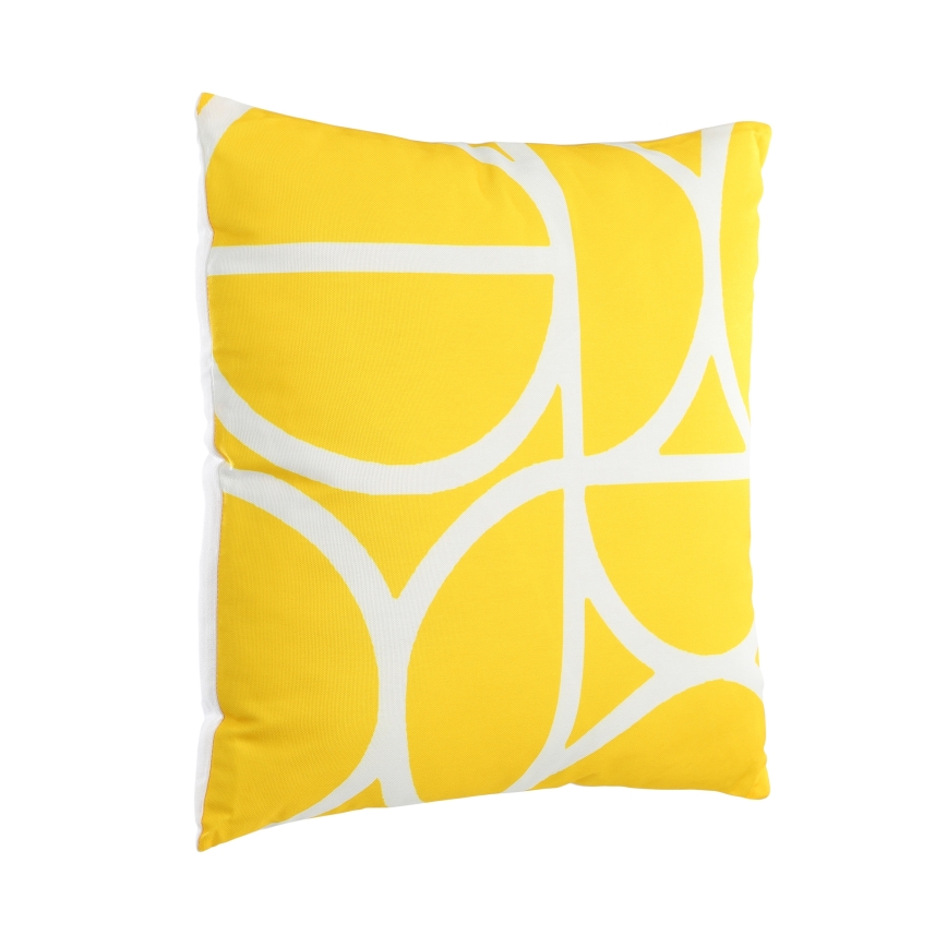 Eglo 420248 - Dekorativni jastuk TSUNAN 45x45 cm žuti