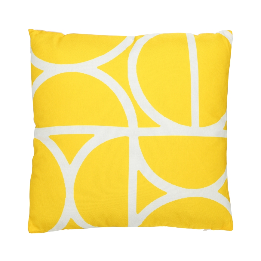 Eglo 420248 - Dekorativni jastuk TSUNAN 45x45 cm žuti