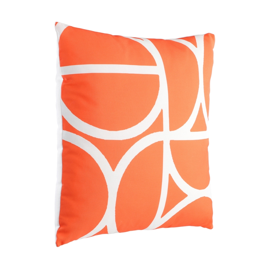 Eglo 420251 - Dekorativni jastuk TSUNAN 45x45 cm narančaste boje